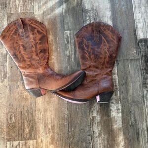 Brown Western Cowboy Boots